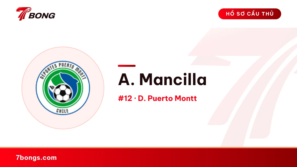 A. Mancilla — D. Puerto Montt