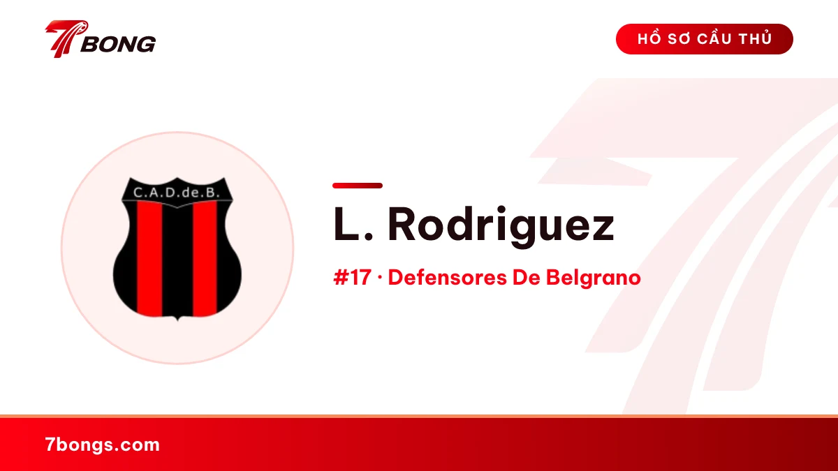 L. Rodriguez — Defensores De Belgrano