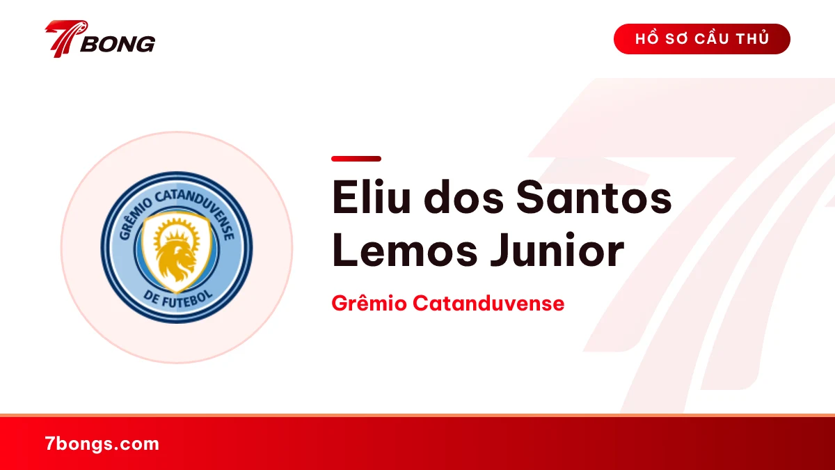 Eliu dos Santos Lemos Junior — Grêmio Catanduvense