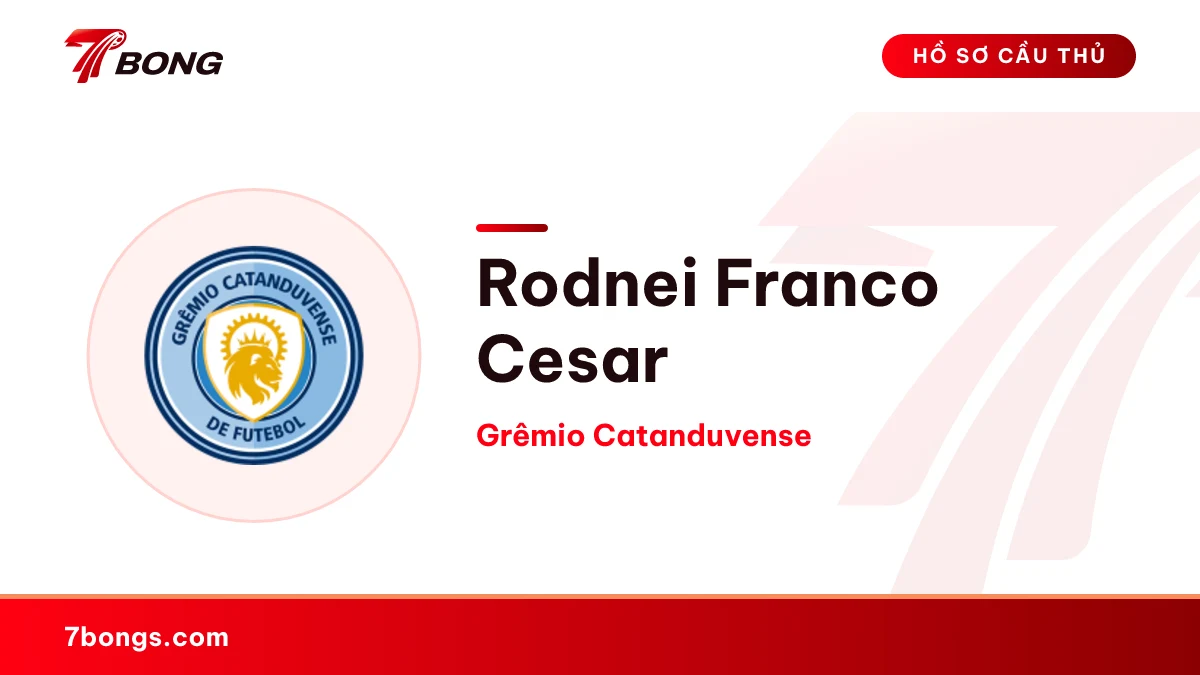 Rodnei Franco Cesar — Grêmio Catanduvense