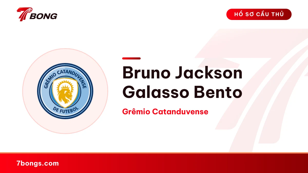 Bruno Jackson Galasso Bento — Grêmio Catanduvense
