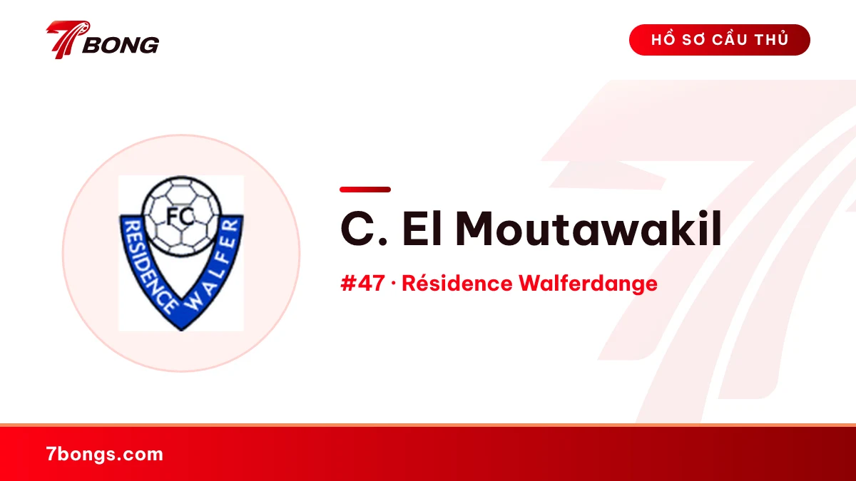 C. El Moutawakil — Résidence Walferdange
