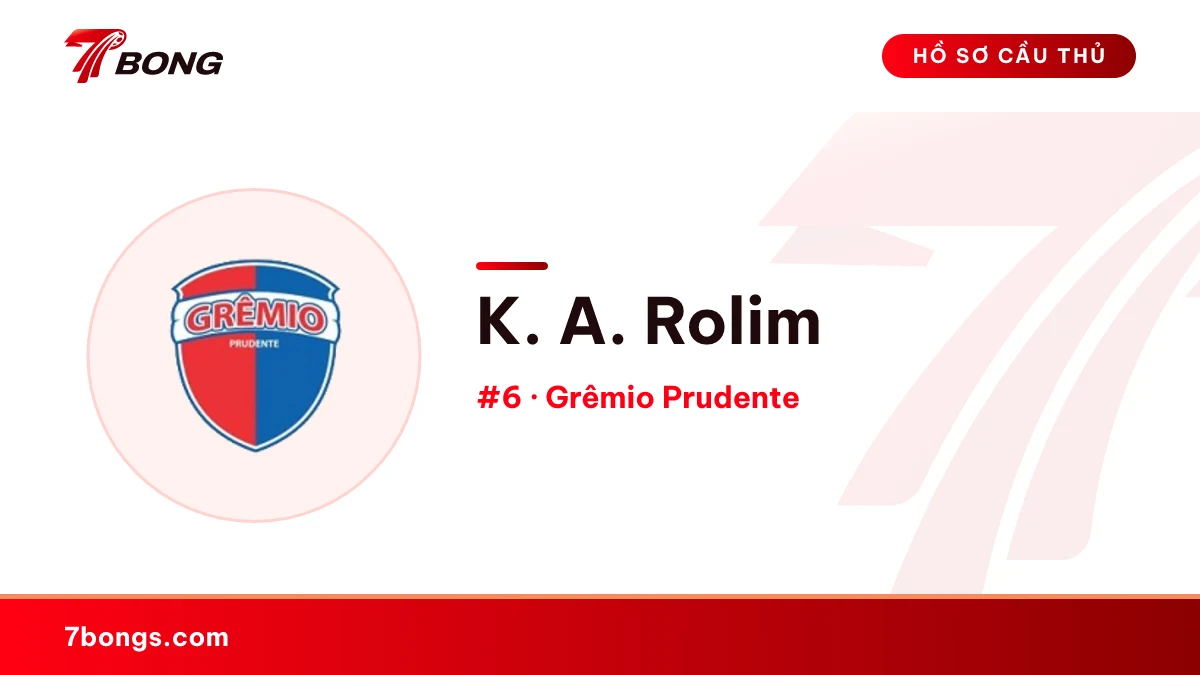 K. A. Rolim — Grêmio Prudente
