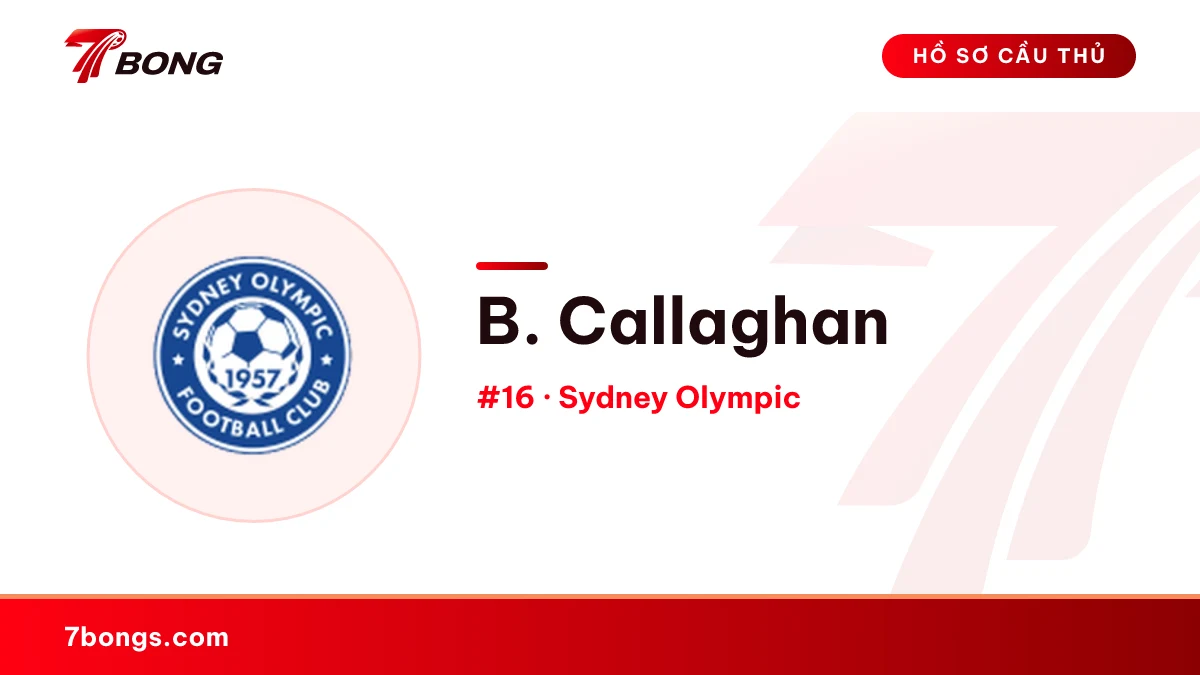 B. Callaghan — Sydney Olympic