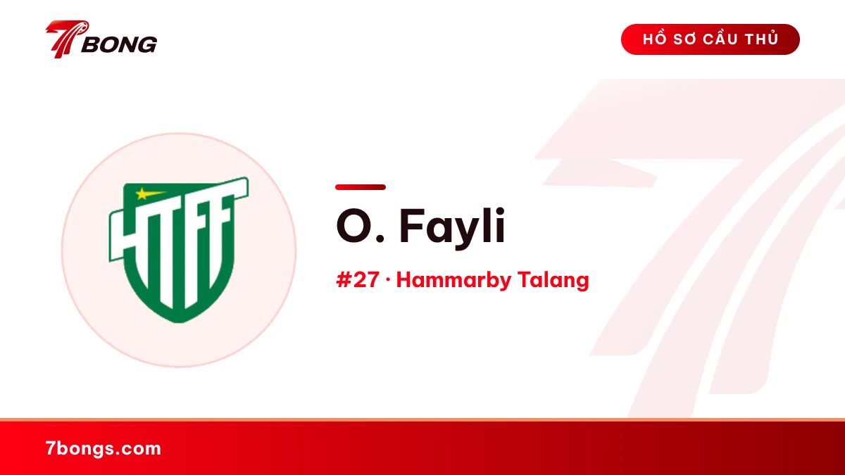 O. Fayli — Hammarby Talang