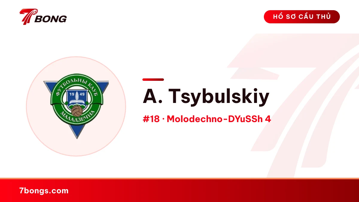 A. Tsybulskiy — Molodechno-DYuSSh 4