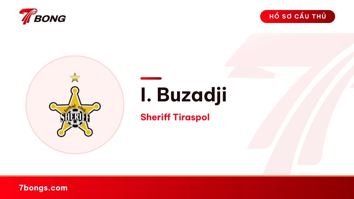 I. Buzadji — Sheriff Tiraspol