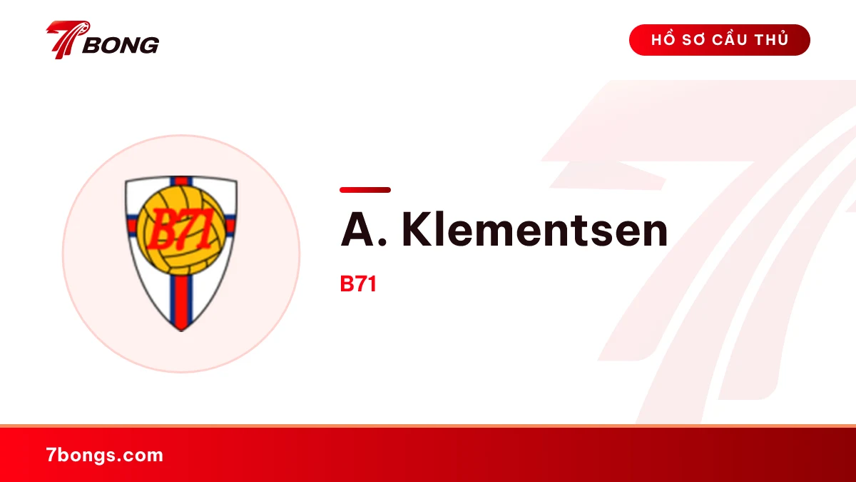 A. Klementsen — B71