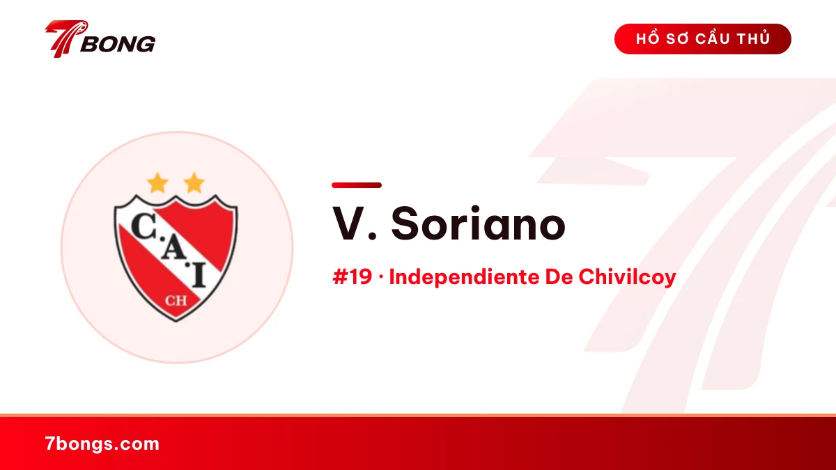 V. Soriano — Independiente De Chivilcoy