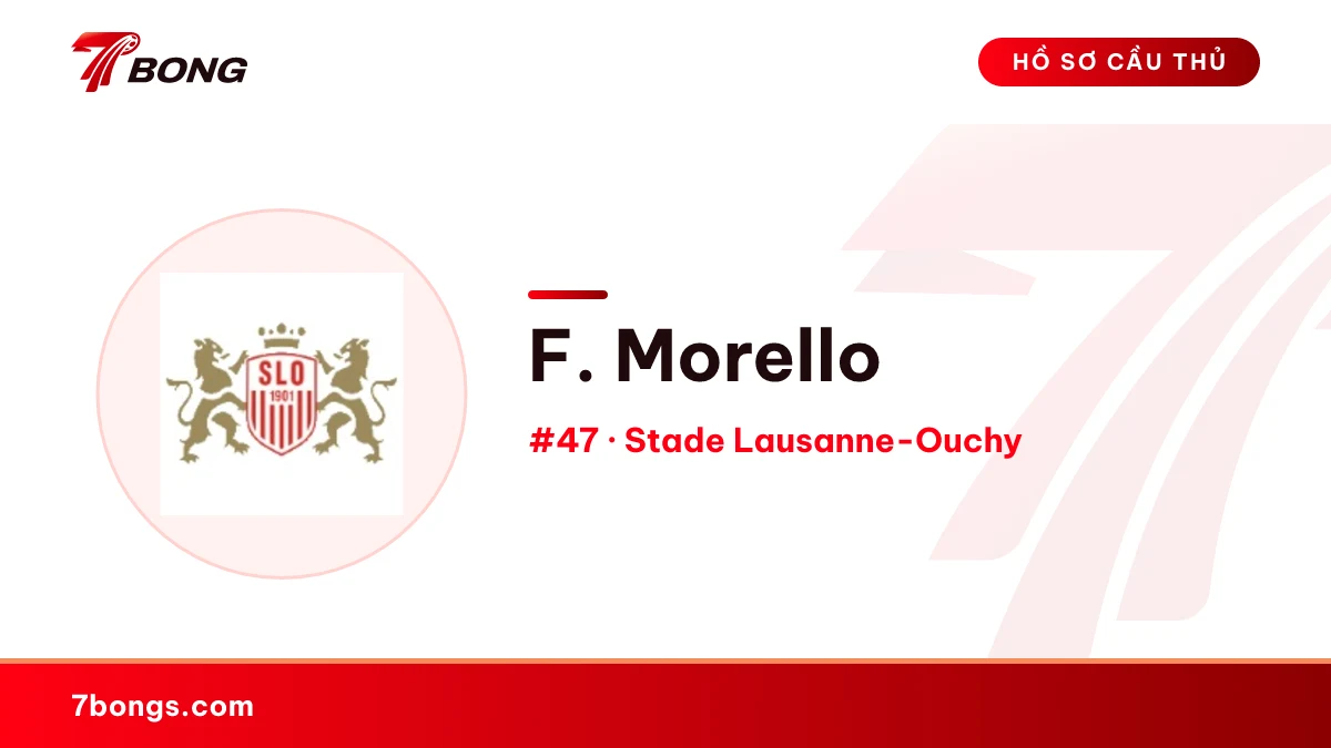 F. Morello — Stade Lausanne-Ouchy