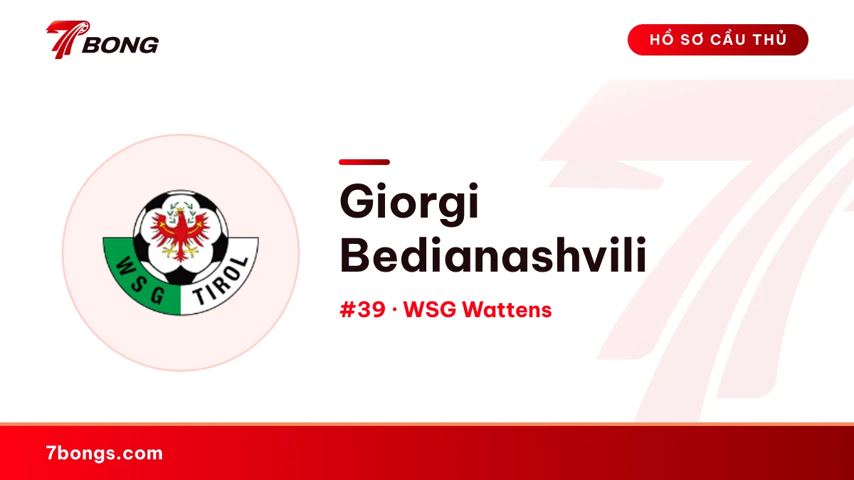 Giorgi Bedianashvili — WSG Wattens