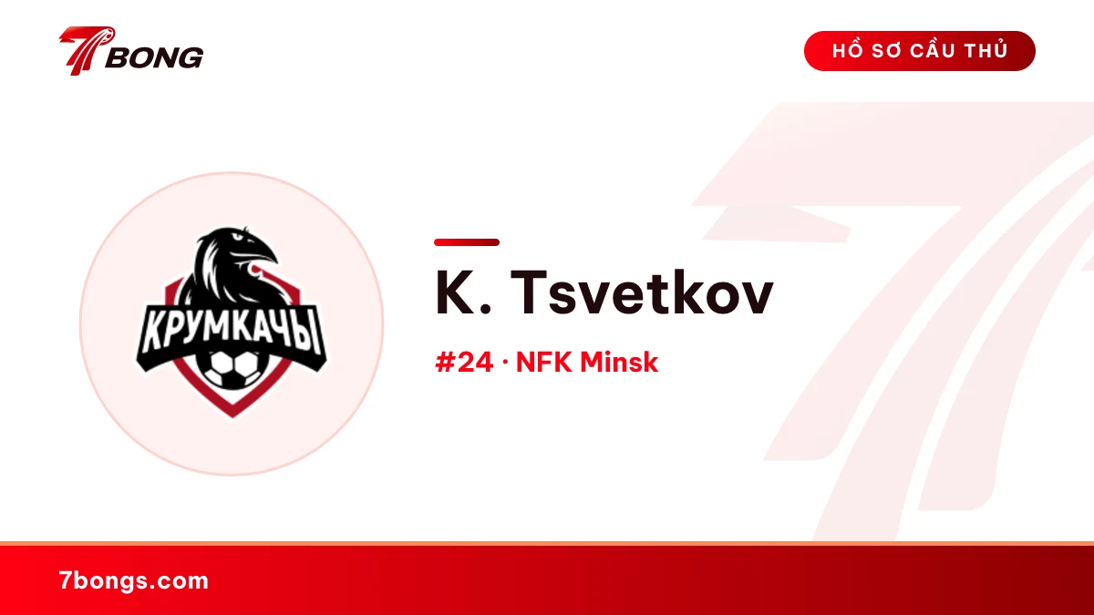 K. Tsvetkov — NFK Minsk