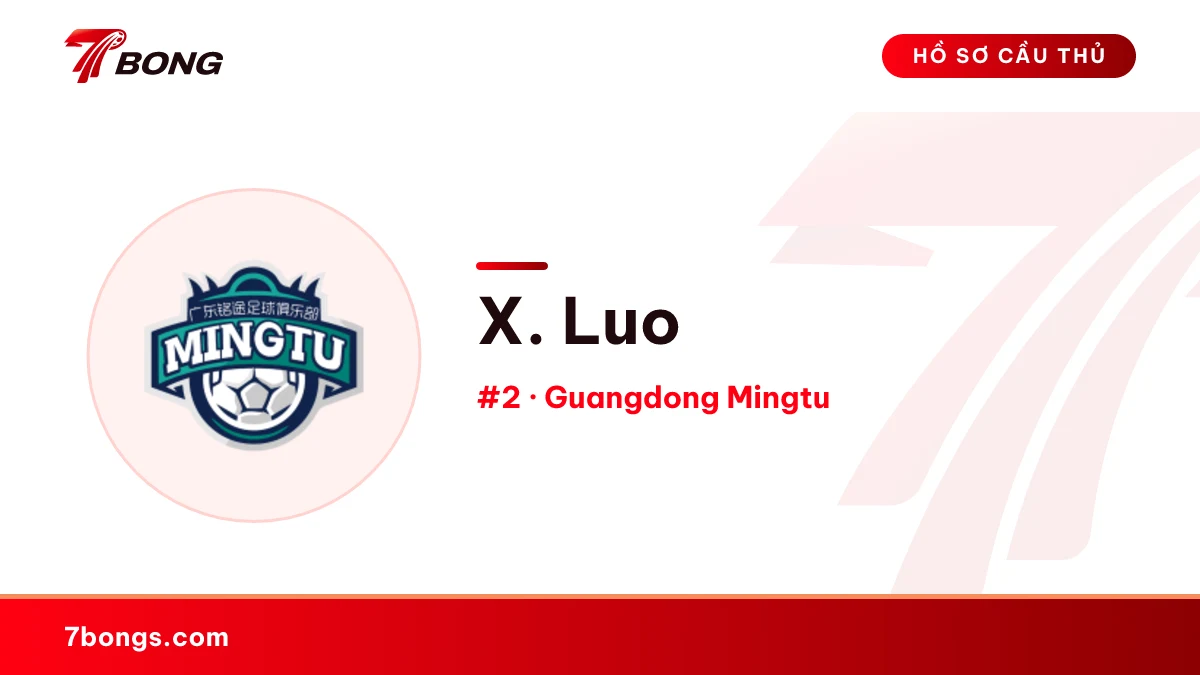 X. Luo — Guangdong Mingtu