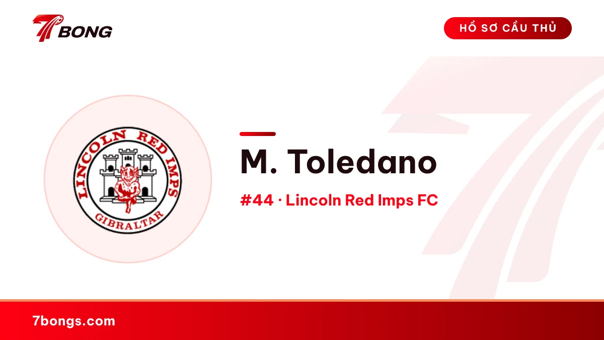M. Toledano — Lincoln Red Imps FC