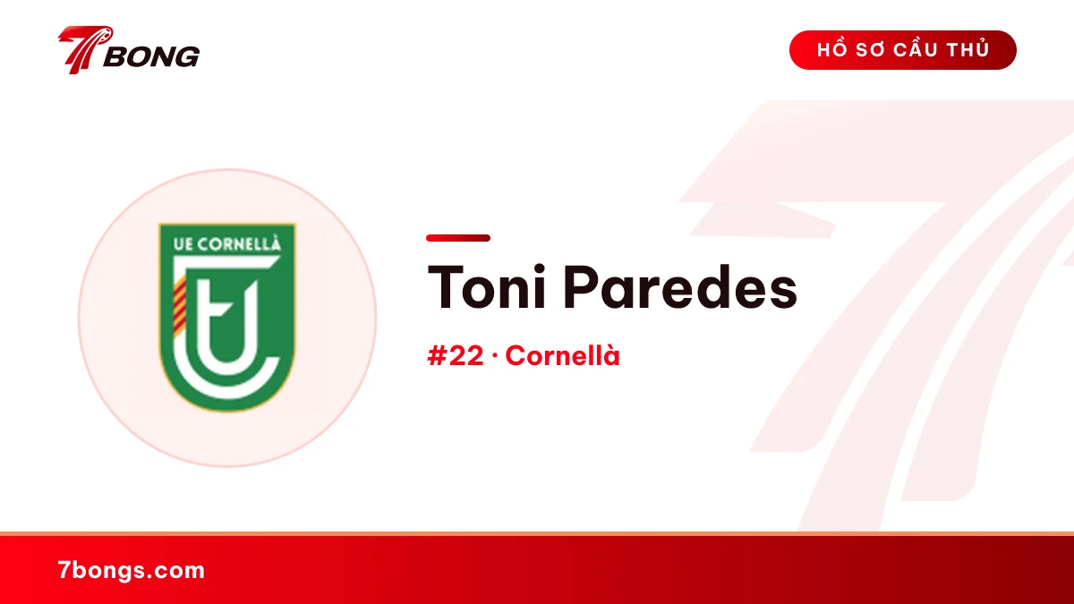 Toni Paredes — Cornellà