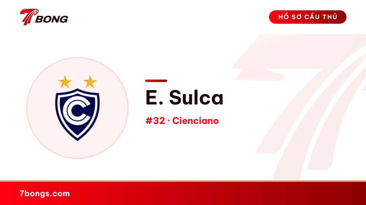 E. Sulca — Cienciano