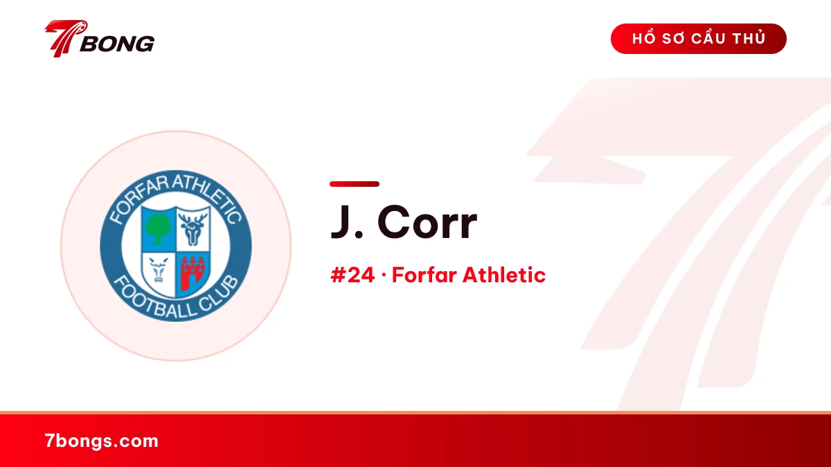 J. Corr — Forfar Athletic