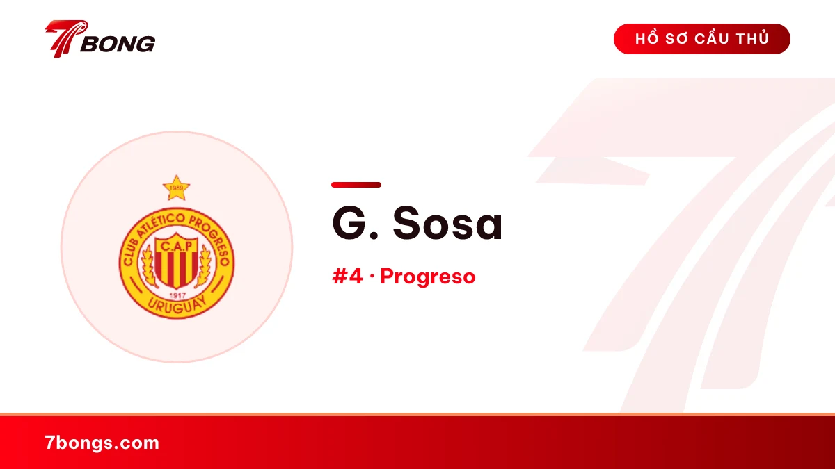 G. Sosa — Progreso