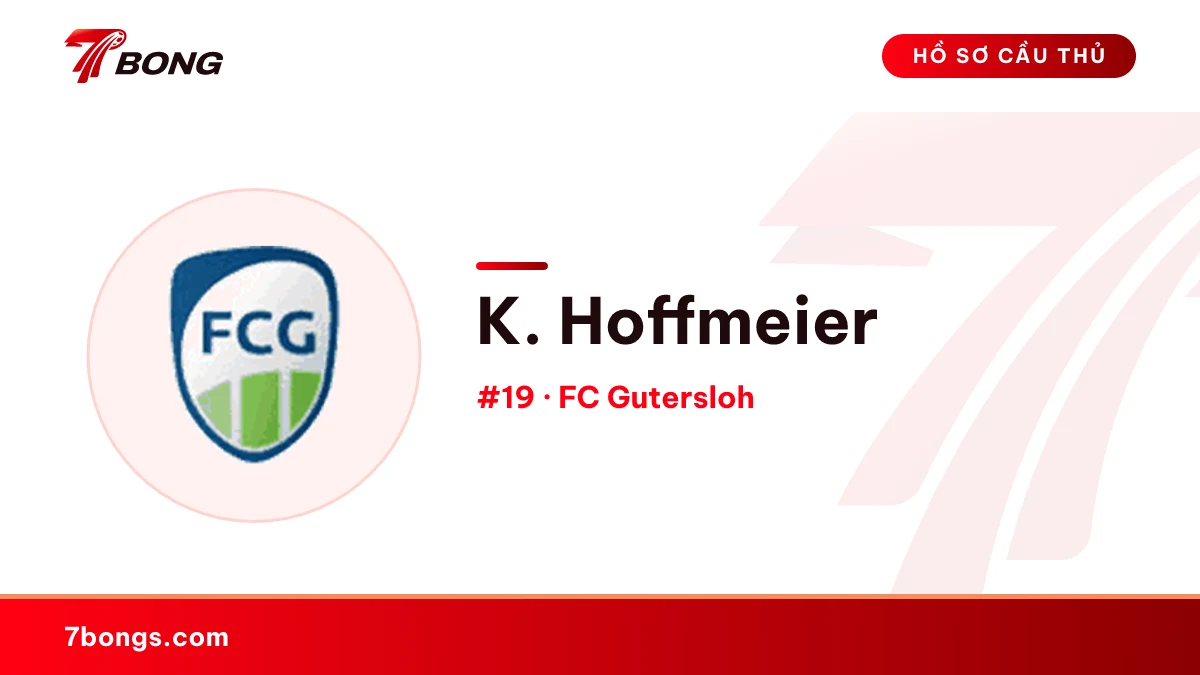 K. Hoffmeier — FC Gutersloh