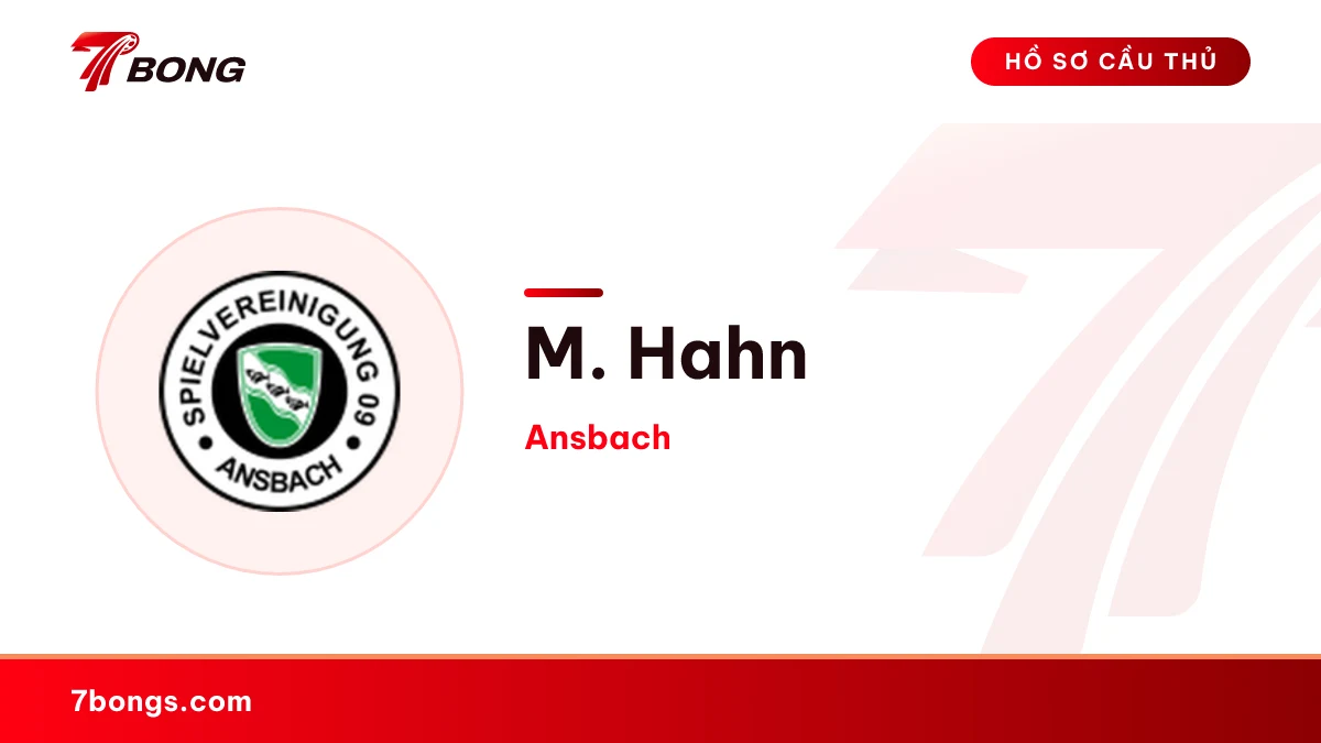 M. Hahn — Ansbach