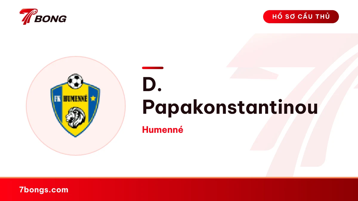 D. Papakonstantinou — Humenné