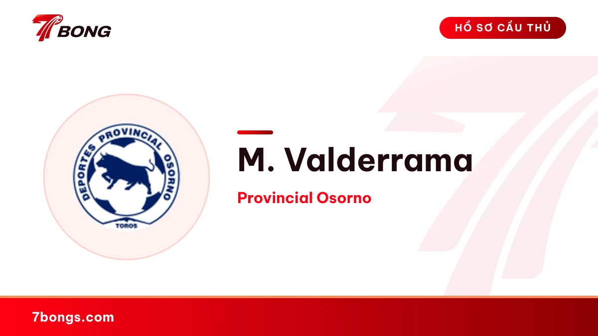 M. Valderrama — Provincial Osorno