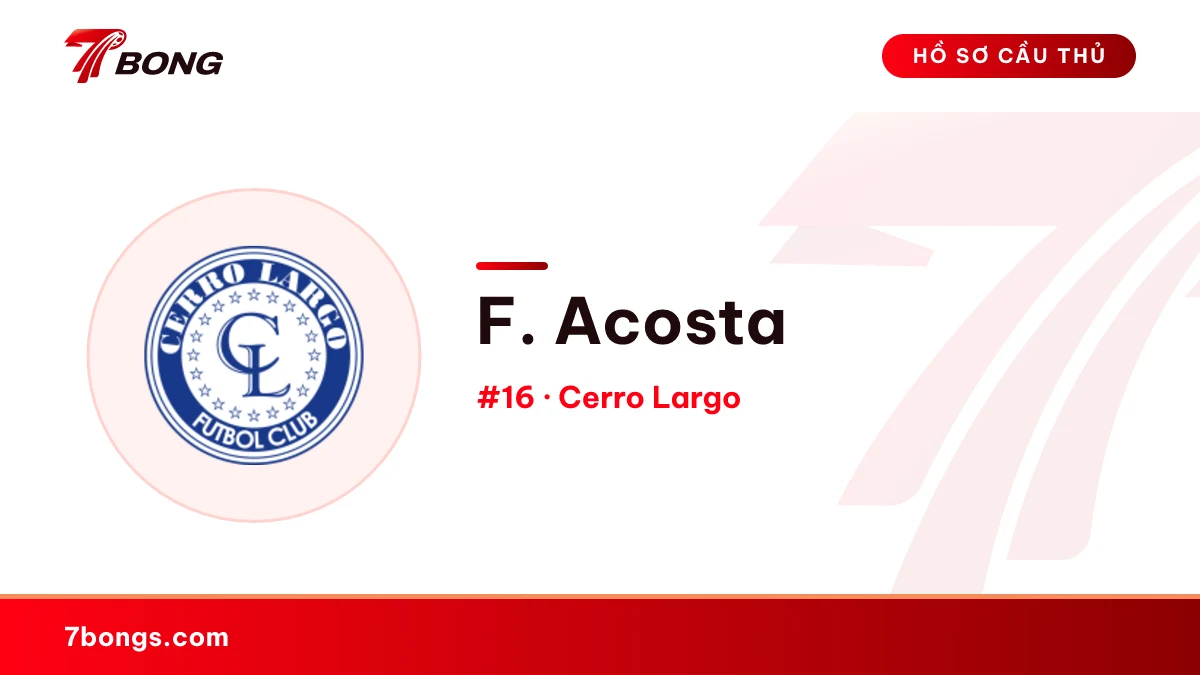 F. Acosta — Cerro Largo
