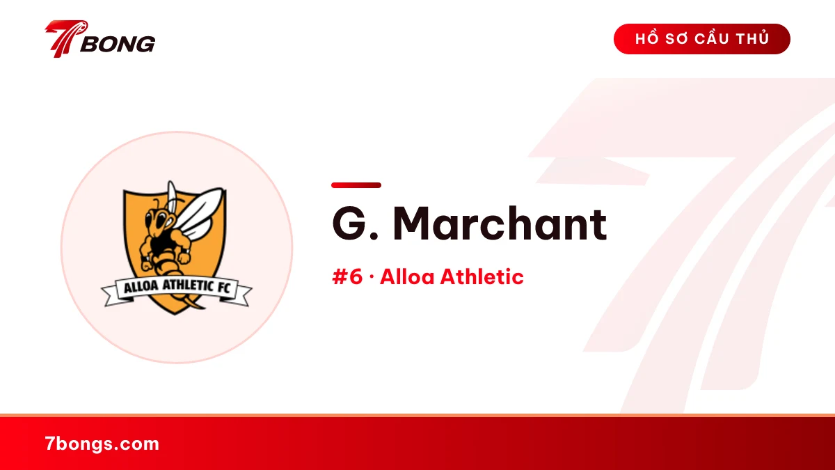 G. Marchant — Alloa Athletic