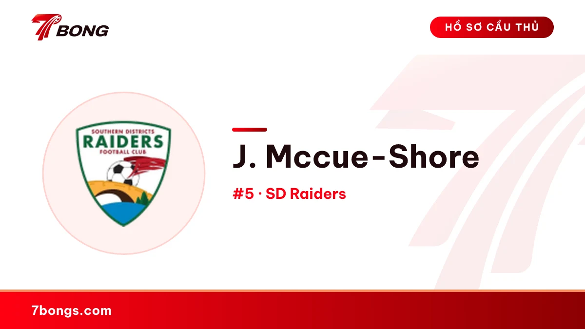 J. Mccue-Shore — SD Raiders