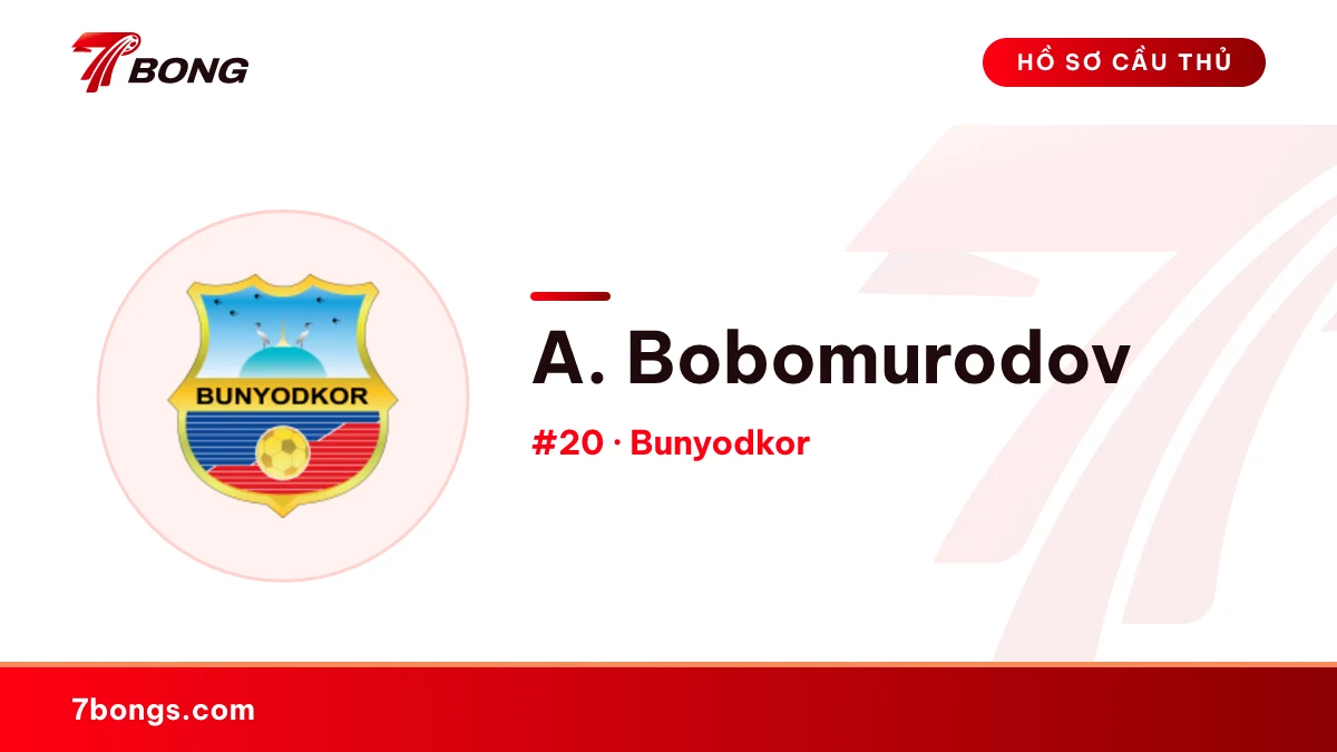 A. Bobomurodov — Bunyodkor