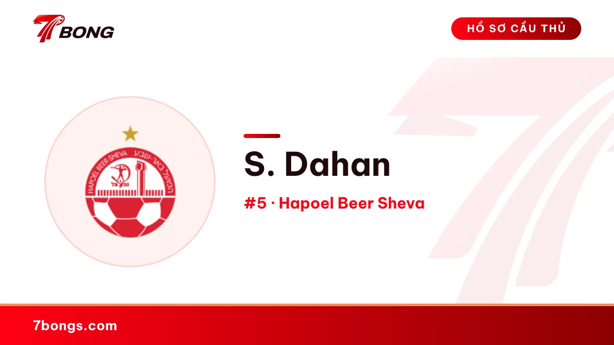 S. Dahan — Hapoel Beer Sheva