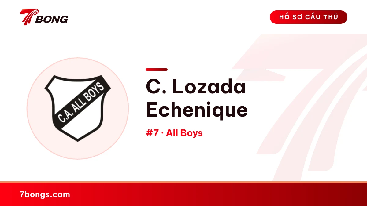 C. Lozada Echenique — All Boys