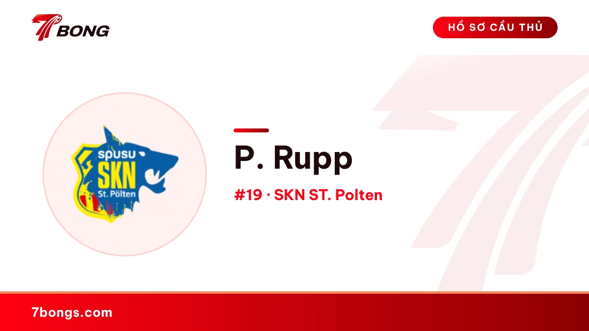 P. Rupp — SKN ST. Polten