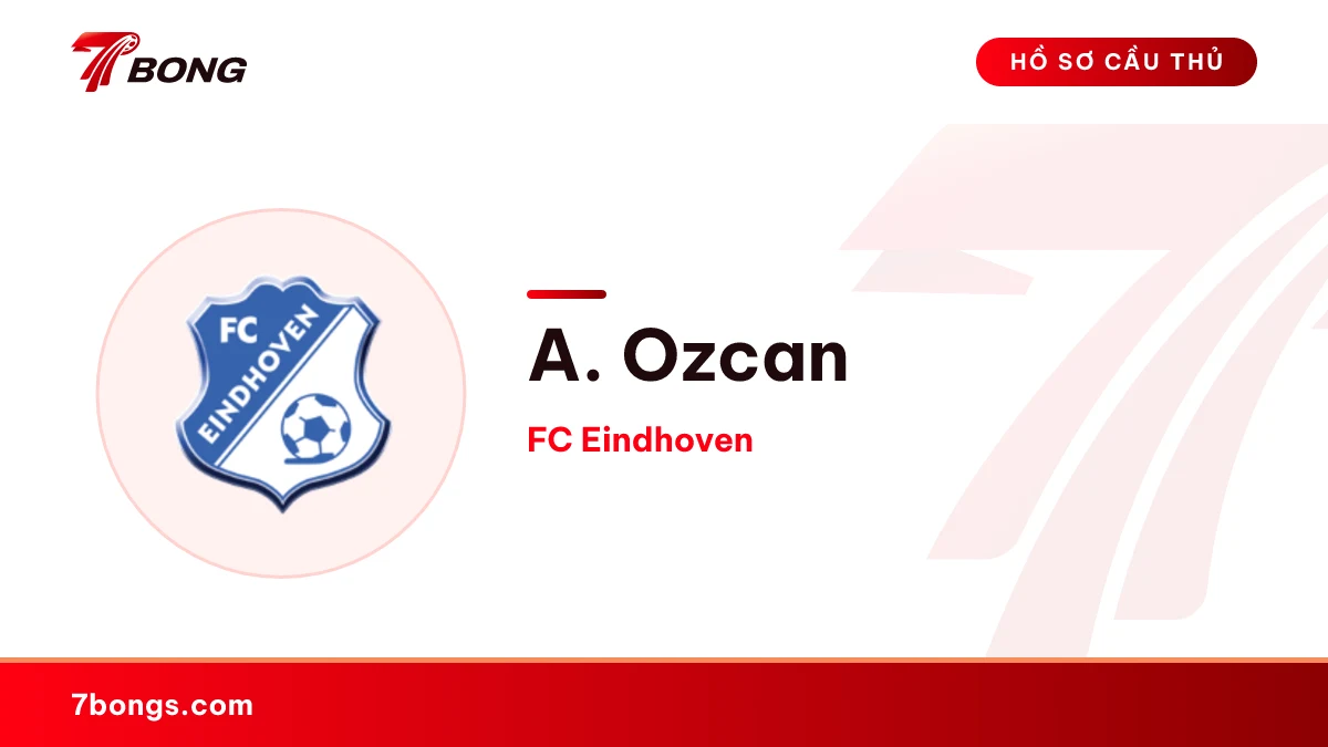 A. Ozcan — FC Eindhoven