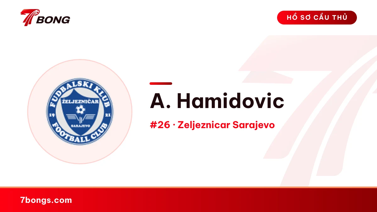 A. Hamidovic — Zeljeznicar Sarajevo