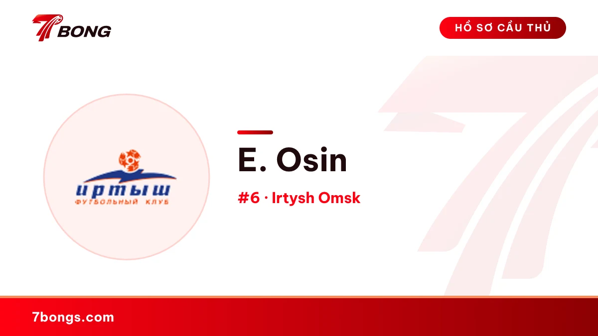 E. Osin — Irtysh Omsk