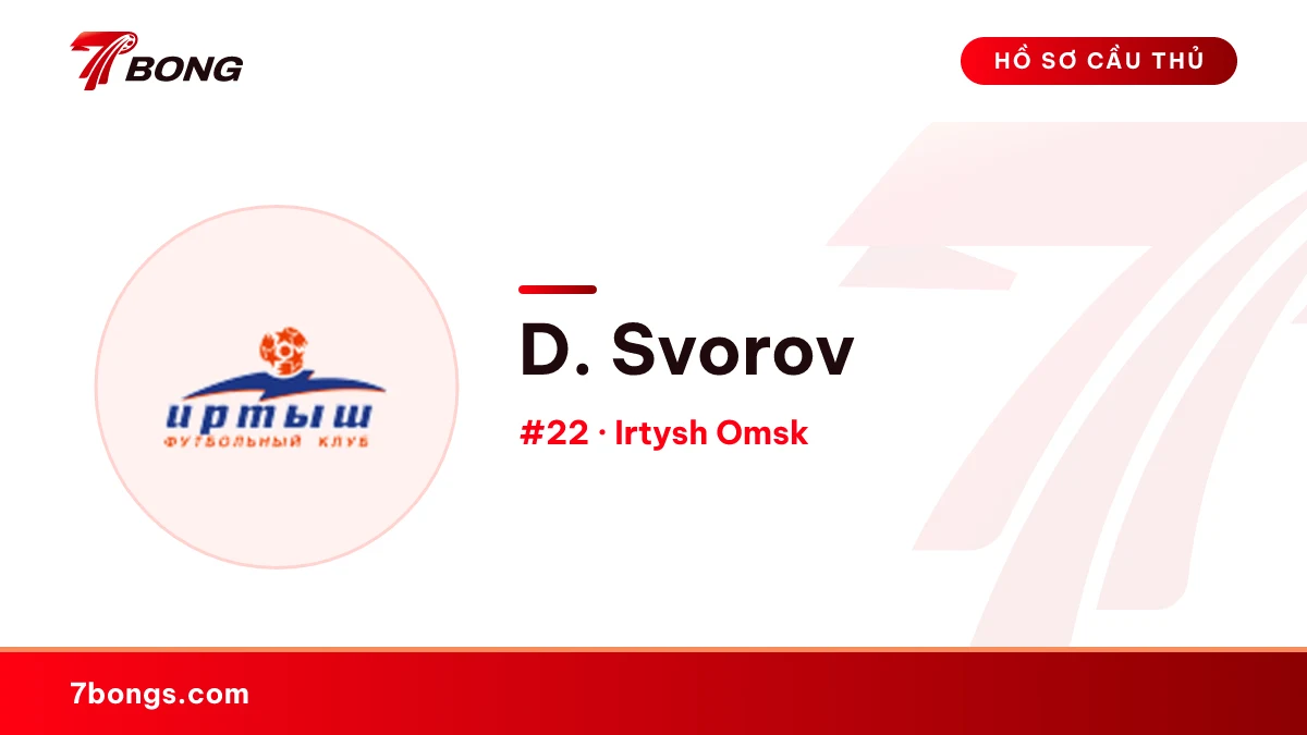 D. Svorov — Irtysh Omsk