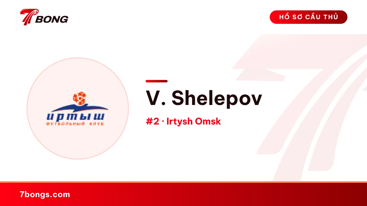 V. Shelepov — Irtysh Omsk
