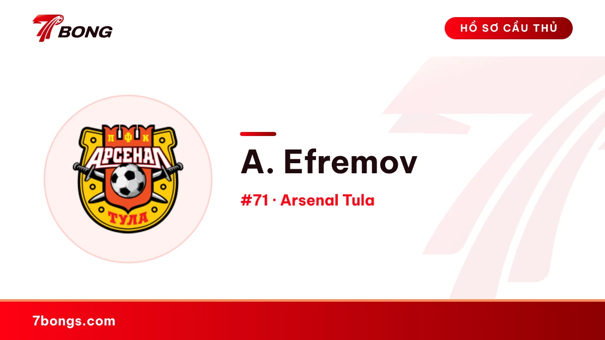 A. Efremov — Arsenal Tula