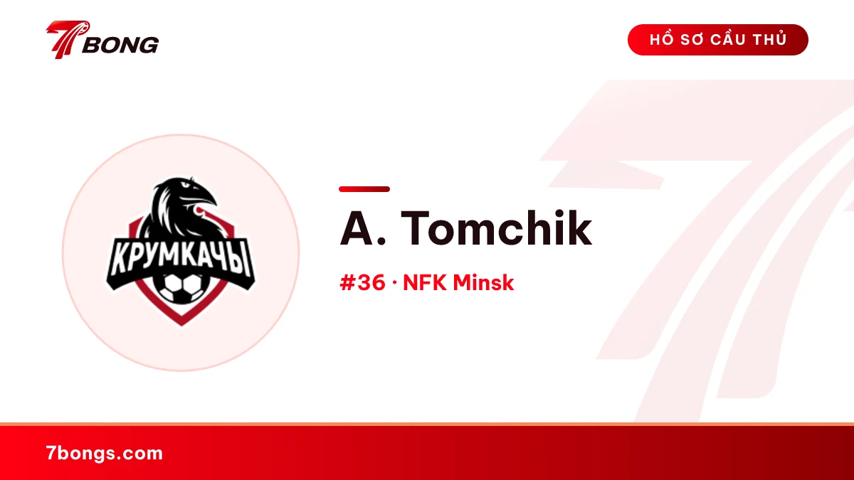 A. Tomchik — NFK Minsk