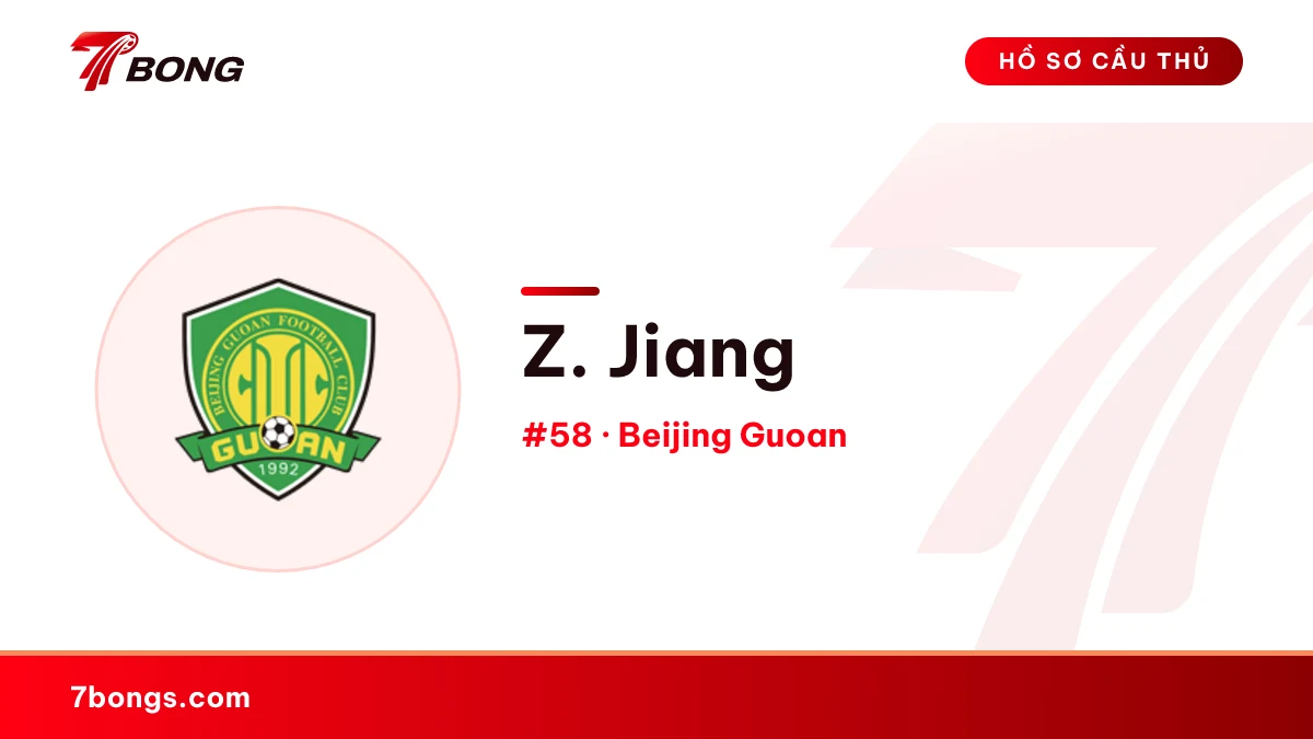 Z. Jiang — Beijing Guoan