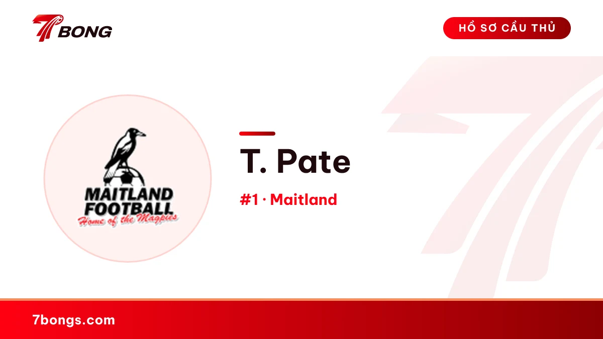 T. Pate — Maitland