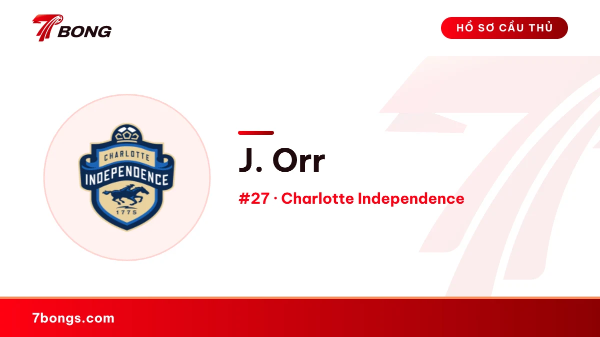 J. Orr — Charlotte Independence