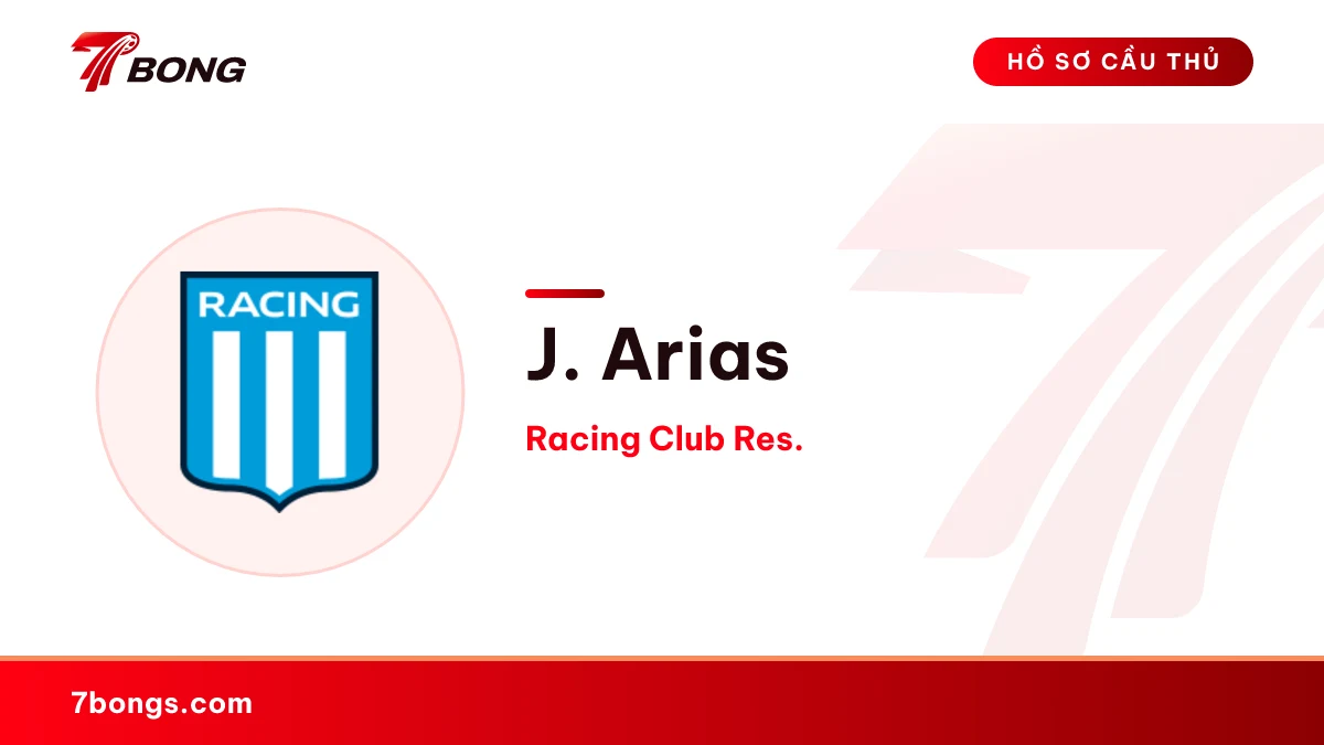 J. Arias — Racing Club Res.