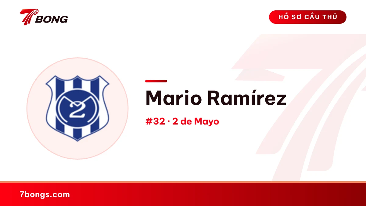 Mario Ramírez — 2 de Mayo