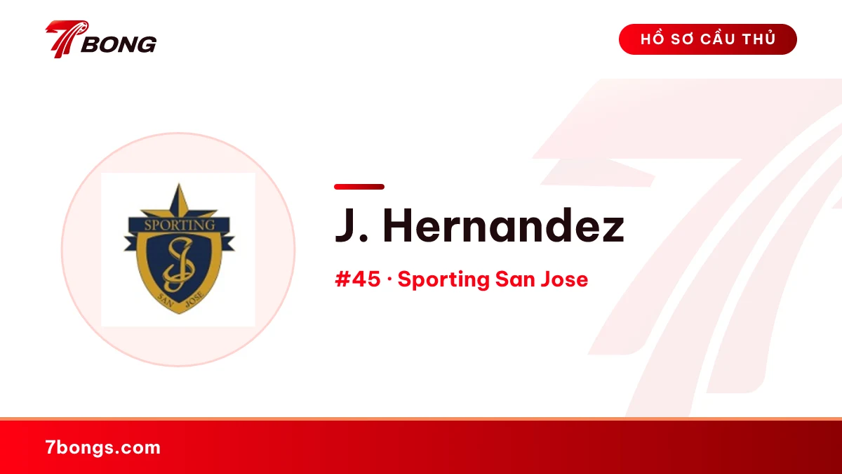 J. Hernandez — Sporting San Jose