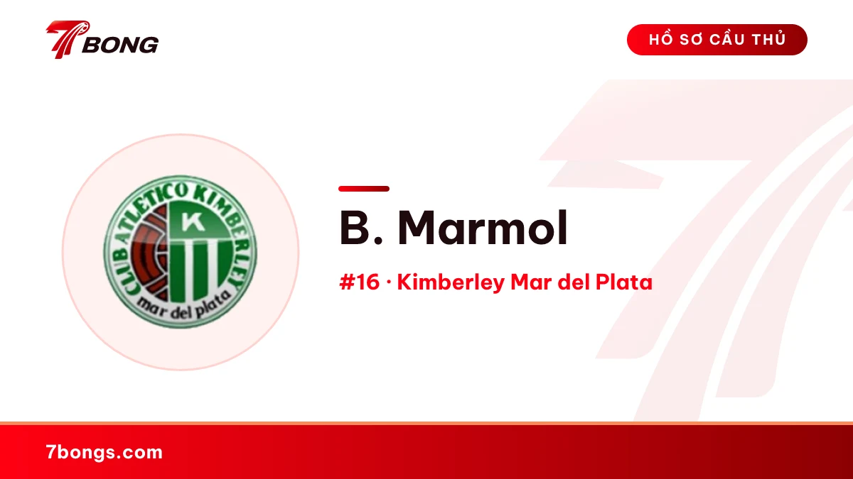 B. Marmol — Kimberley Mar del Plata