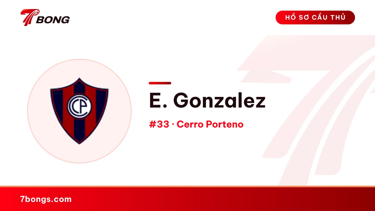E. Gonzalez — Cerro Porteno