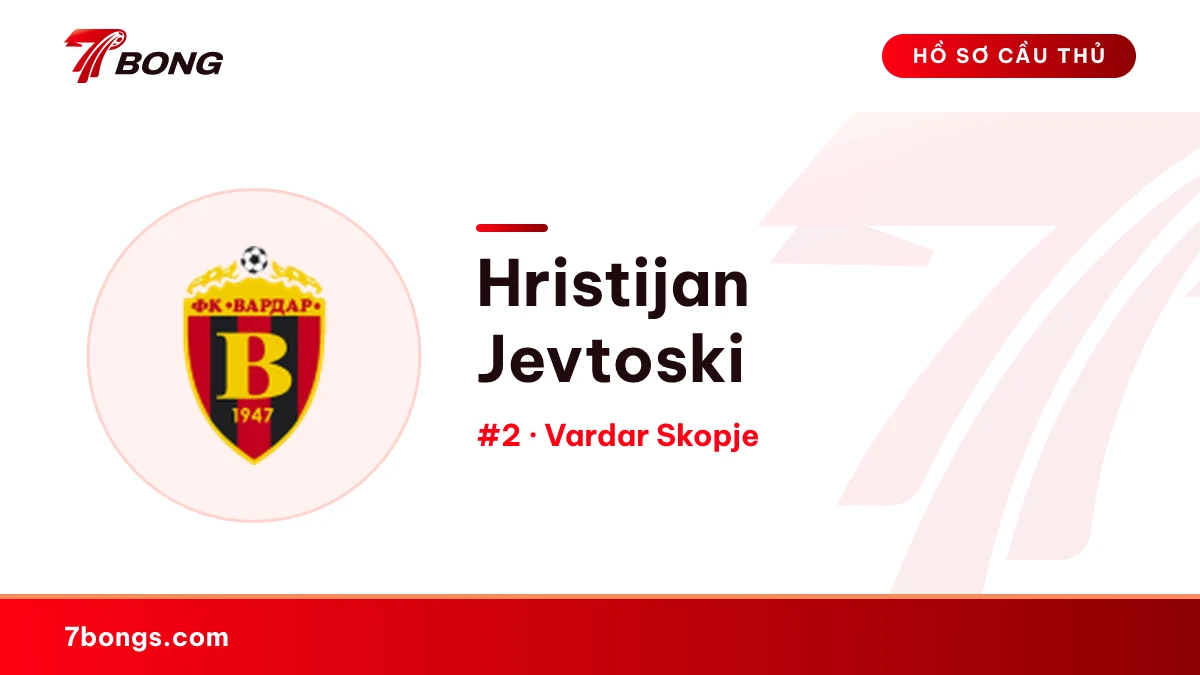 Hristijan Jevtoski — Vardar Skopje