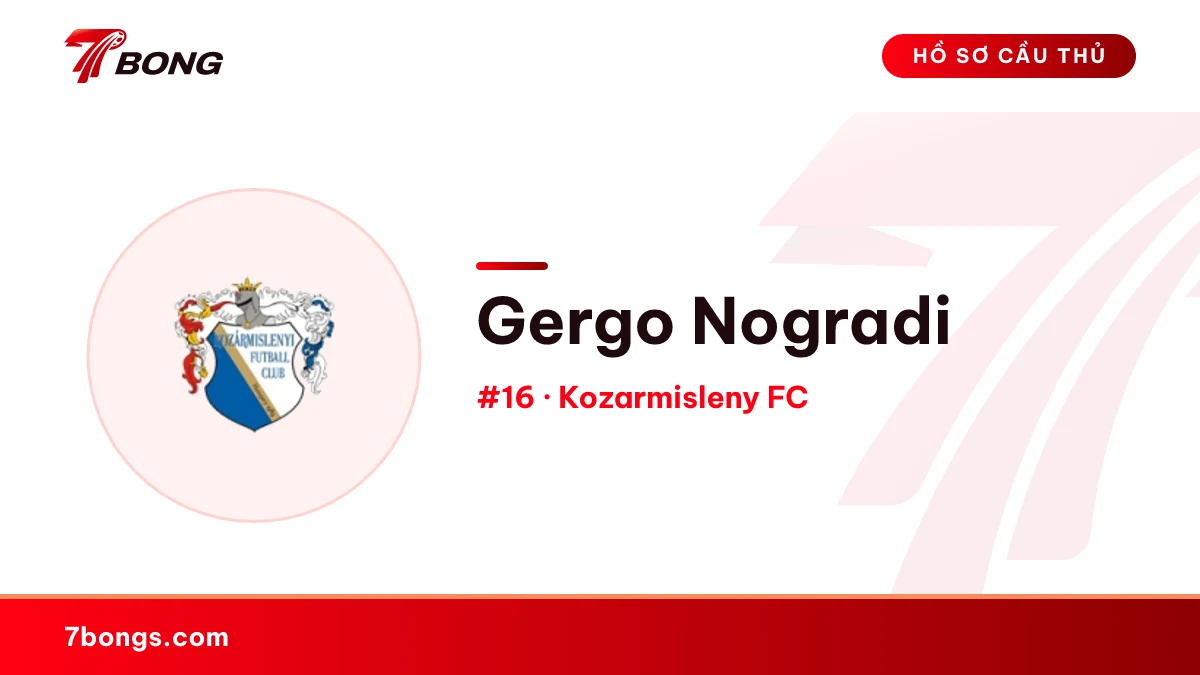 Gergo Nogradi — Kozarmisleny FC